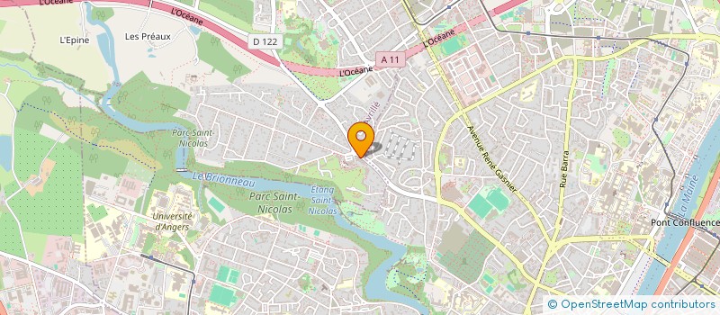 localisation de l'entreprise SCI VIVI à AVRILLE