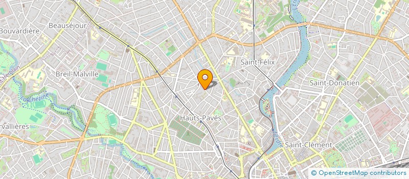 localisation de l'entreprise SCI VIVI  NANTES