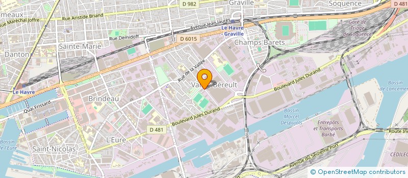 localisation de l'entreprise SCI VIVIANI à LE HAVRE