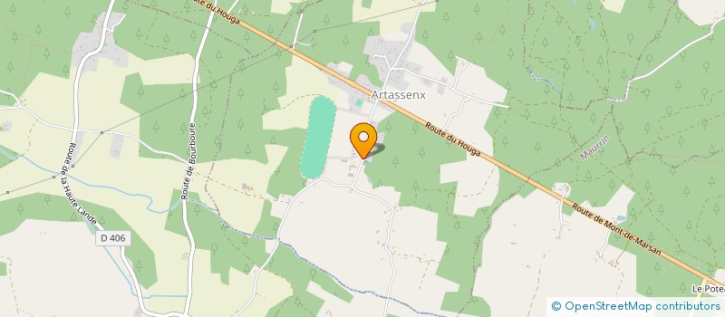 localisation de l'entreprise SCI VIVIANI  ARTASSENX