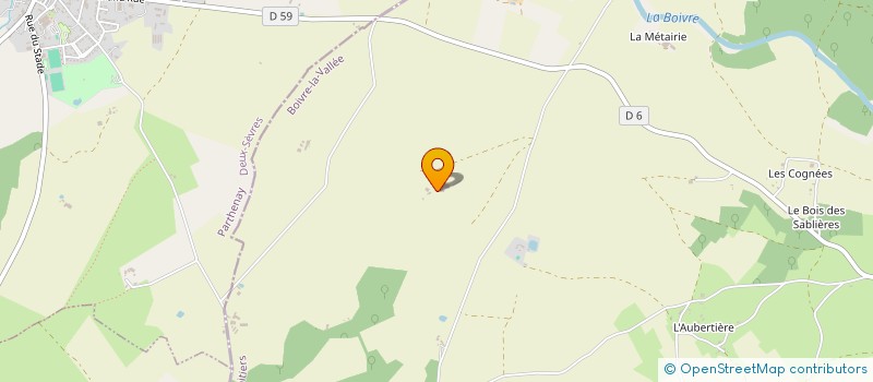 localisation de l'entreprise SCI VIVIER  BOIVRE-LA-VALLEE