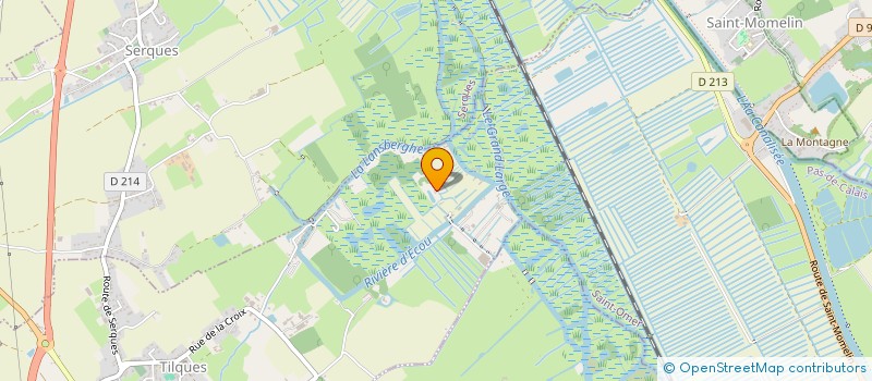 localisation de l'entreprise SCI VIVIER SAINTE ALDEGONDE  TILQUES