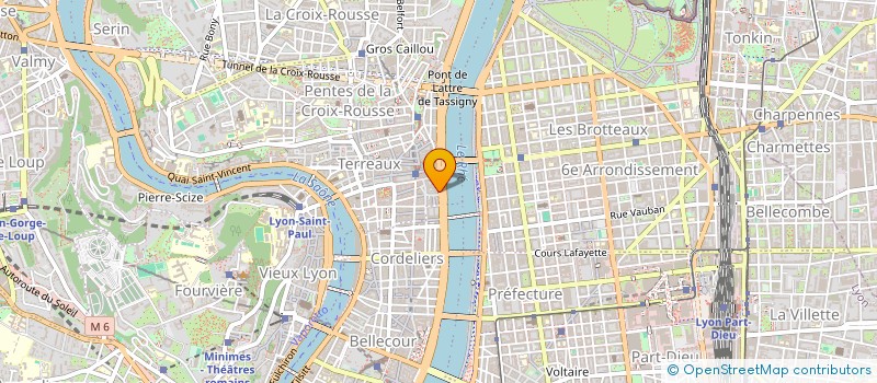 localisation de l'entreprise SCI VIVIER TOULON à LYON