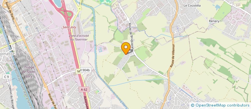 localisation de l'entreprise SCI VIVIES  GIROUSSENS