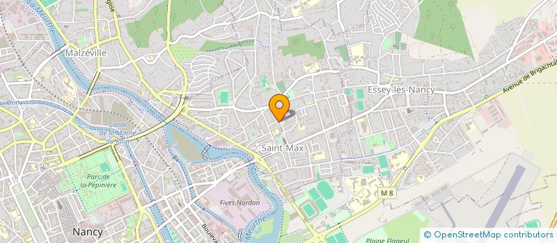 localisation de l'entreprise SCI VIVIN - DIAS  SAINT-MAX