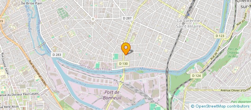 localisation de l'entreprise SCI VIWENN IMMO à SAINT-MAUR-DES-FOSSES