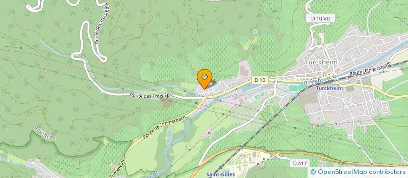 localisation de l'entreprise SCI VIYATHI  TURCKHEIM