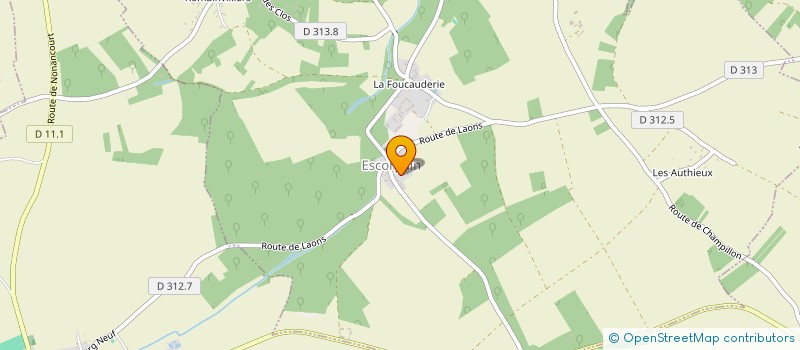 localisation de l'entreprise SCI VIZAC à ESCORPAIN