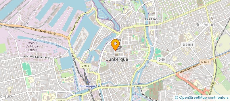 localisation de l'entreprise SCI VJE SAINT OMER à DUNKERQUE