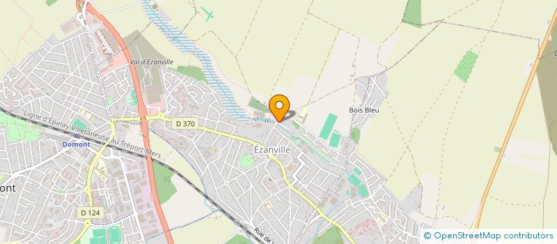 localisation de l'entreprise SCI VJV  EZANVILLE