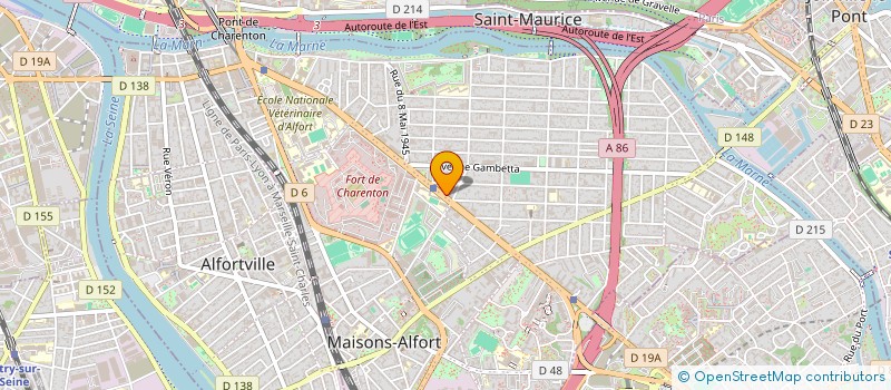 localisation de l'entreprise SCI VK à MAISONS-ALFORT