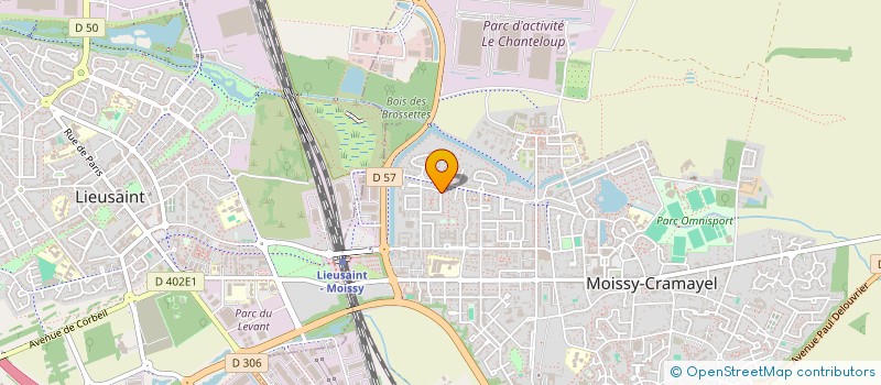 localisation de l'entreprise SCI VKT  MOISSY-CRAMAYEL