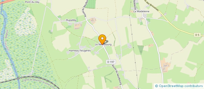 localisation de l'entreprise SCI VL LE CANU  ISIGNY-SUR-MER