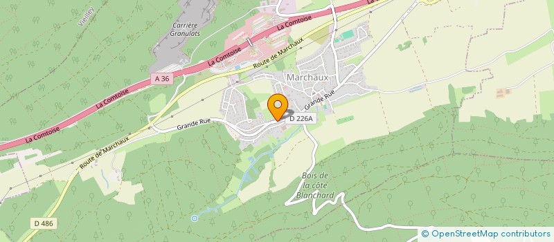 localisation de l'entreprise SCI VL2P  RIGNEY