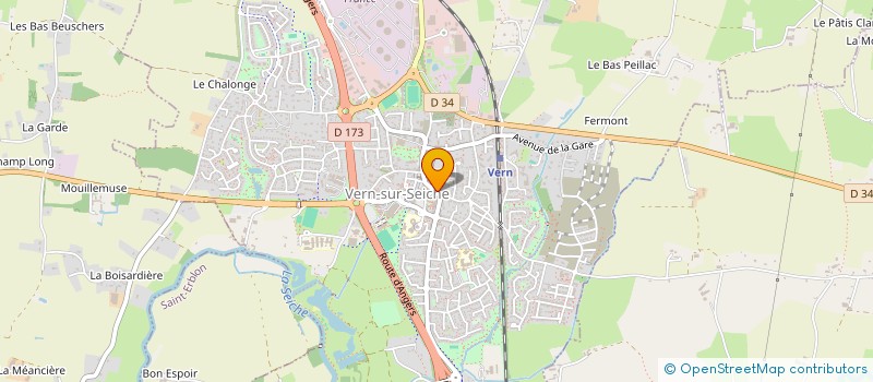 localisation de l'entreprise SCI VLA IMMO  VERN-SUR-SEICHE