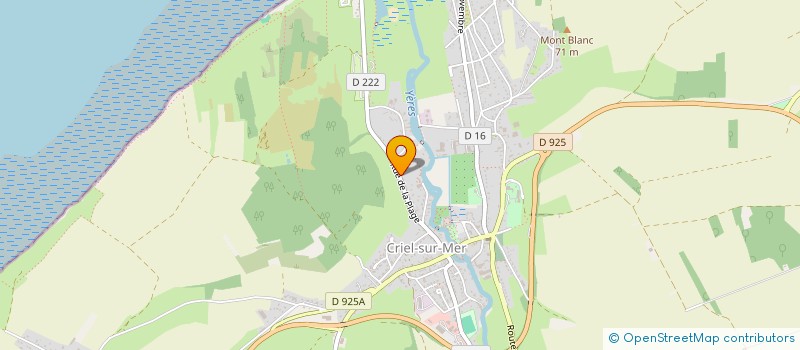 localisation de l'entreprise SCI VLAANDEREN  CRIEL-SUR-MER