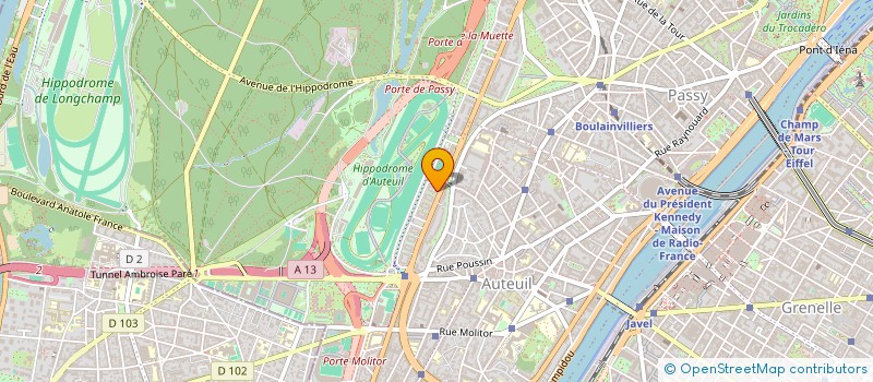 localisation de l'entreprise SCI VLABOU  PARIS