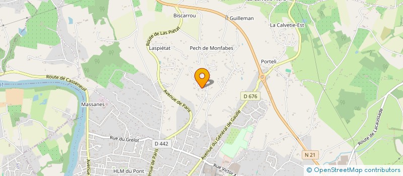 localisation de l'entreprise SCI VLAD  VILLENEUVE SUR LOT