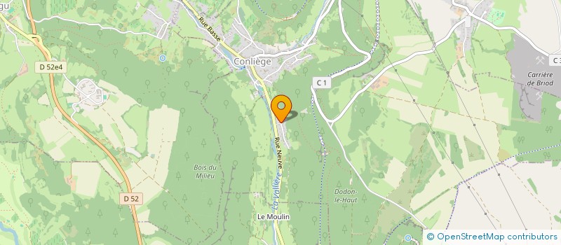 localisation de l'entreprise SCI VLADIRICLA  CONLIEGE