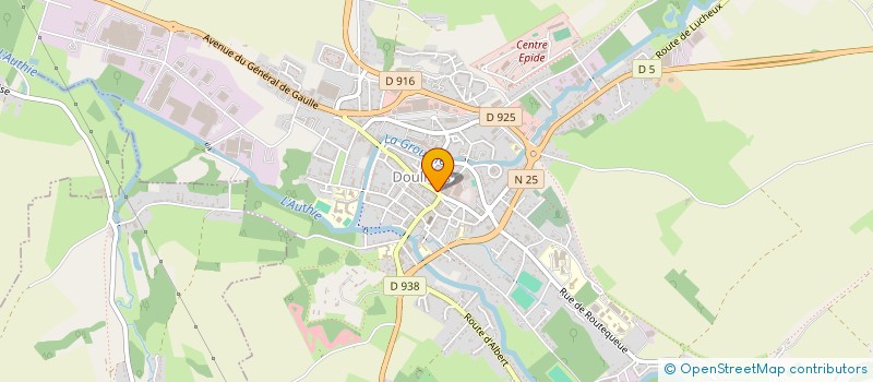 localisation de l'entreprise SCI VLB INVEST  DOULLENS