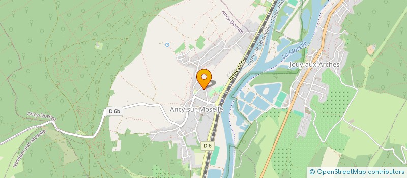 localisation de l'entreprise SCI VLC  ANCY-DORNOT