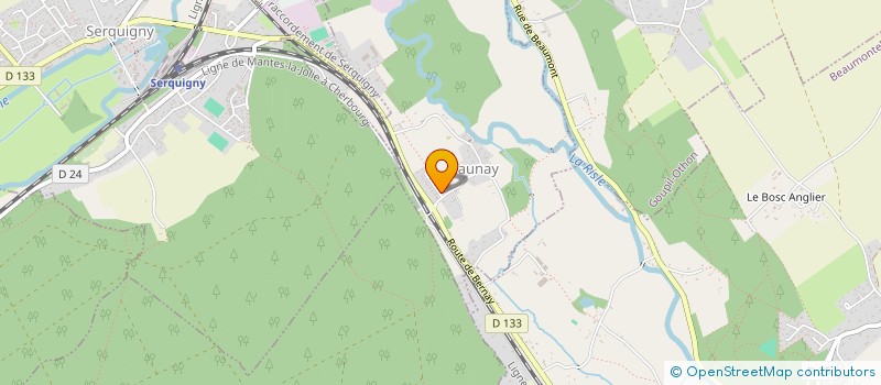 localisation de l'entreprise SCI VLG  BERNAY