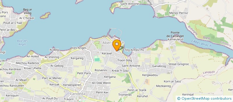 localisation de l'entreprise SCI VLG YM AR PALUD  LANDEDA