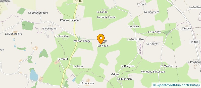 localisation de l'entreprise SCI VLH  LA DOREE