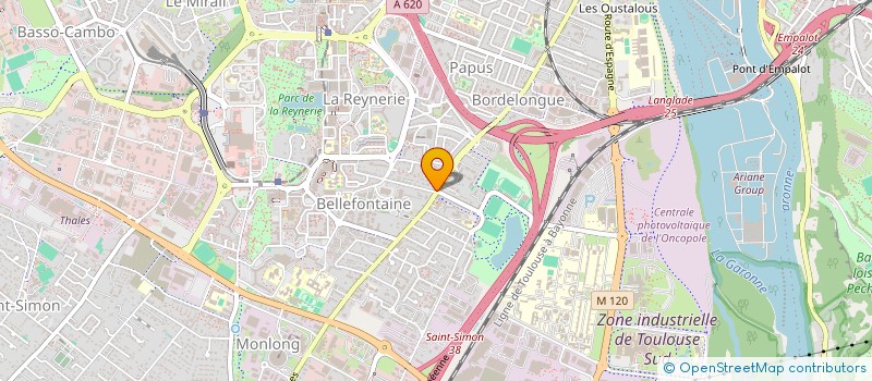 localisation de l'entreprise SCI VLK à TOULOUSE