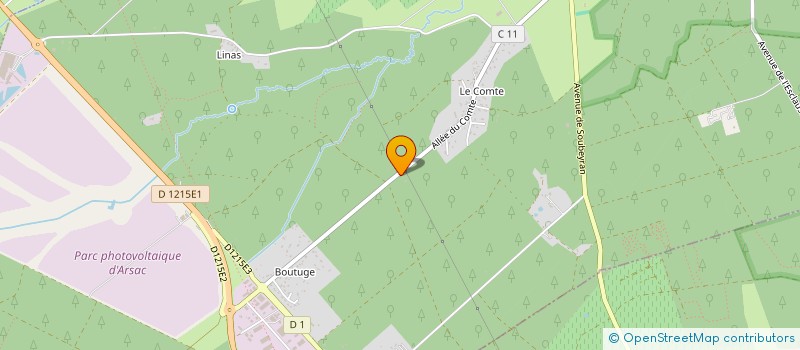 localisation de l'entreprise SCI VLL  ARSAC