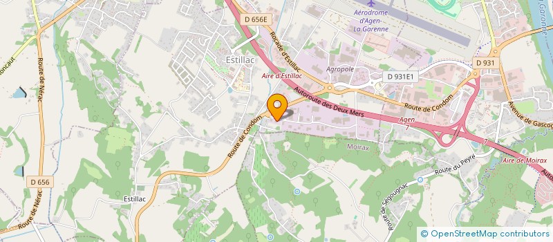 localisation de l'entreprise SCI VLR  ESTILLAC