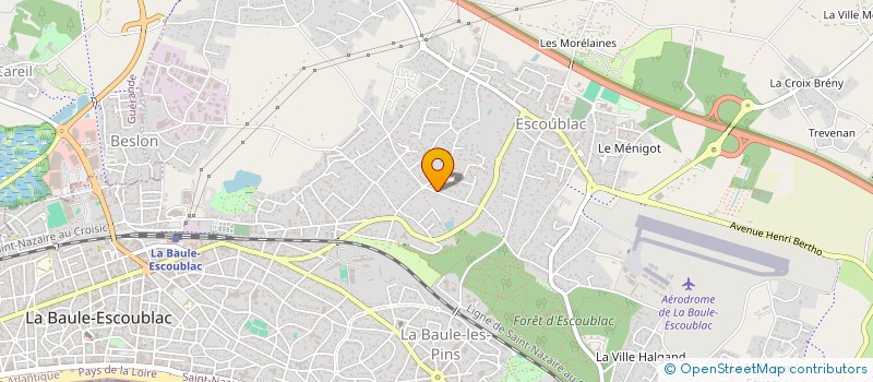 localisation de l'entreprise SCI VLS BEAUBOURG  LA BAULE-ESCOUBLAC