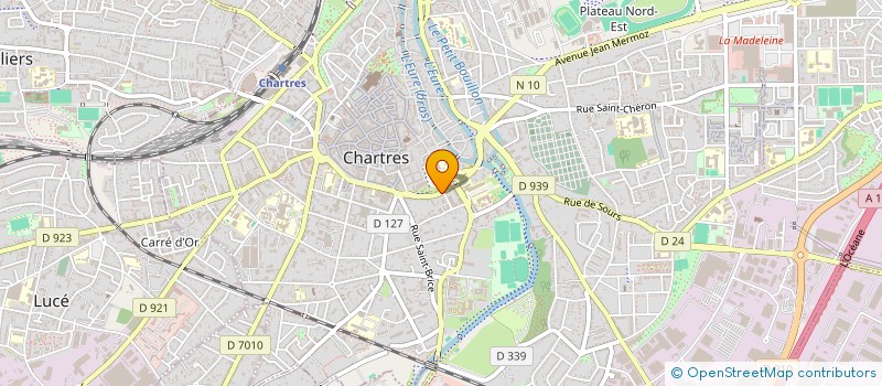 localisation de l'entreprise SCI VM à CHARTRES