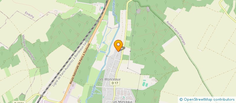 localisation de l'entreprise SCI VM 91  MORIGNY-CHAMPIGNY