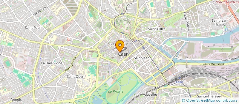 localisation de l'entreprise SCI VM DOUMER  CAEN