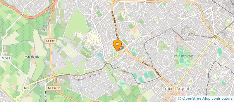 localisation de l'entreprise SCI VM IMMOBILIER à MONTPELLIER