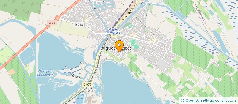 localisation de l'entreprise SCI VMAM  AIGUES-MORTES