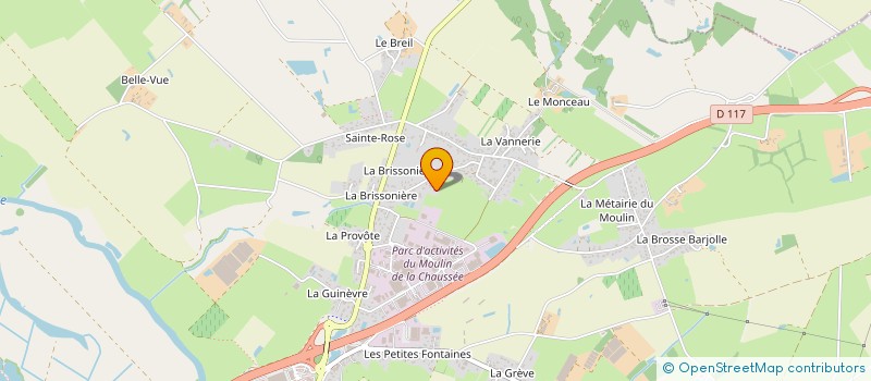 localisation de l'entreprise SCI VMBA IMMO  SAINT-PHILBERT-DE-GRAND-LIEU