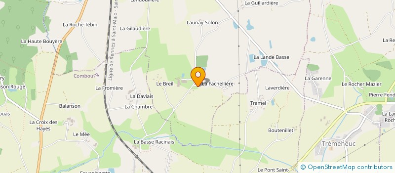 localisation de l'entreprise SCI VMBP  LOURMAIS