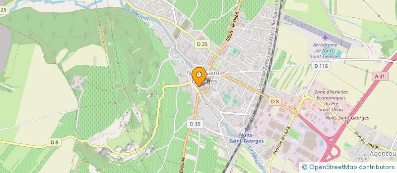 localisation de l'entreprise SCI VMC à NUITS-SAINT-GEORGES