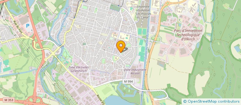 localisation de l'entreprise SCI VMCE  ILLKIRCH-GRAFFENSTADEN