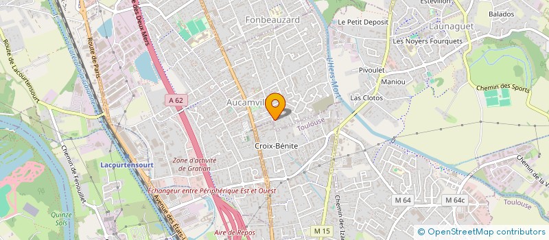 localisation de l'entreprise SCI VMD à AUCAMVILLE