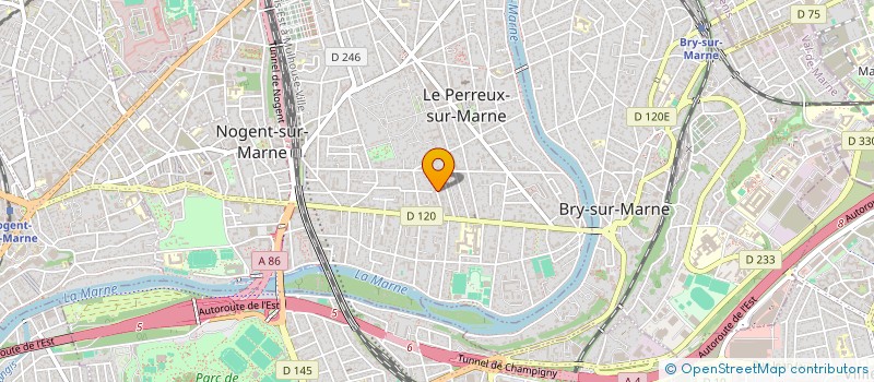 localisation de l'entreprise SCI VMG  LE PERREUX-SUR-MARNE