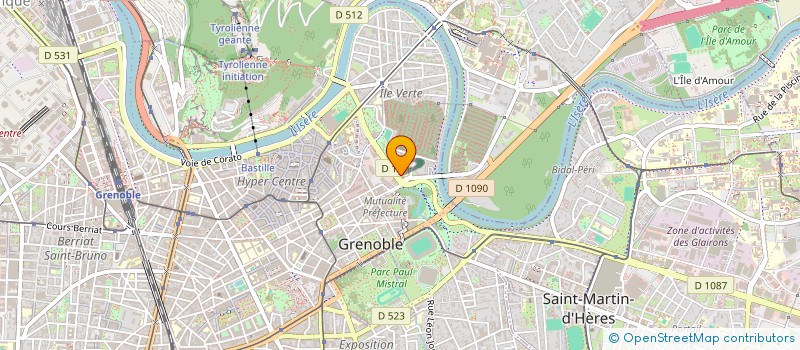 localisation de l'entreprise SCI VMGC à GRENOBLE