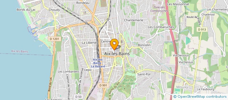 localisation de l'entreprise SCI VMJ INVEST  AIX-LES-BAINS