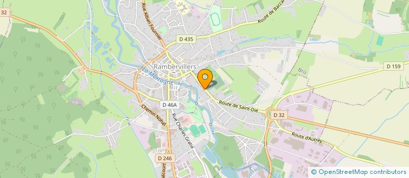 localisation de l'entreprise SCI VMO  RAMBERVILLERS