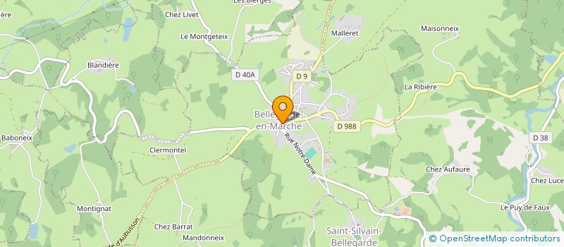 localisation de l'entreprise SCI VMP à BELLEGARDE-EN-MARCHE