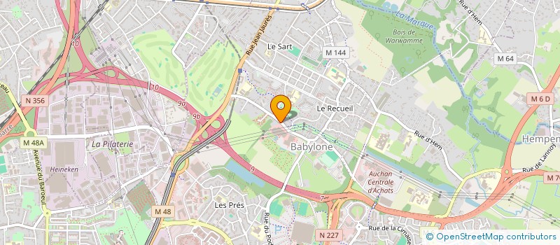 localisation de l'entreprise SCI VMSL à VILLENEUVE-D'ASCQ