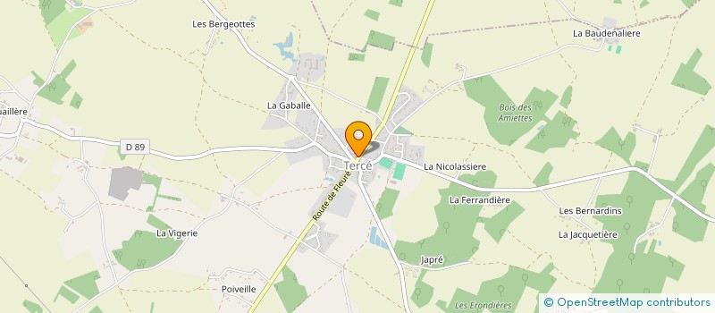 localisation de l'entreprise SCI VMT  SAINT-JULIEN-L'ARS