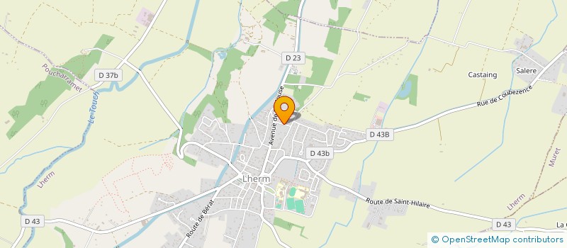 localisation de l'entreprise SCI VMTR IMMO à LHERM
